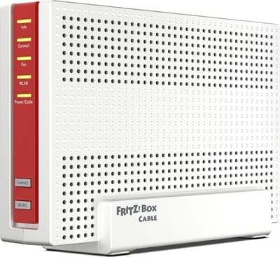 FRITZ!Box 6690 Kabel/COAX - Router - Mesh - WiFi Versterker - Dual-Band - WiFi 6 - 1200 + 4800 Mbps