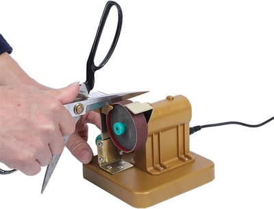 Elektrische Slijpmachine - Schaar Slijper - Scherpe Scharen Houden - Hoge Precisie - 12.8 cm - One Color