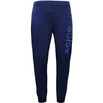 Asics Logo Dames Navy Track Broek