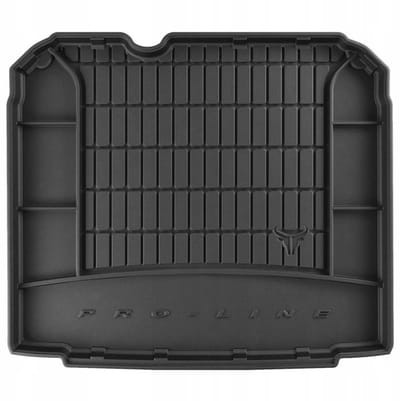Premium Rubber Kofferbakmat met Organizer Functie – Geschikt voor AUDI Q3 I (8U) 2011-2018 – Onderste Laadvloer – TPE Rubber – Hoge Rand 5 cm