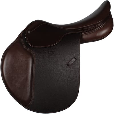 Pagony Doha Springzadel - Maat: 18 Inch - Bruin - Leer