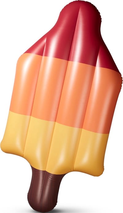 Keep It Cool – Opblaasbaar Raket IJsje voor Zwembad en Strand -161 x 78 x 25 cm
