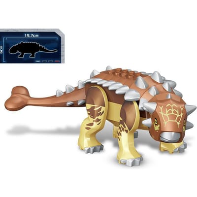 Grote Uitverkoop!!! Jurassic Park World Dinosaurussen Indoraptor Triceratops Indominus Rex T-Rex Model Bouwstenen Speelgoed Voor Kinderen goud