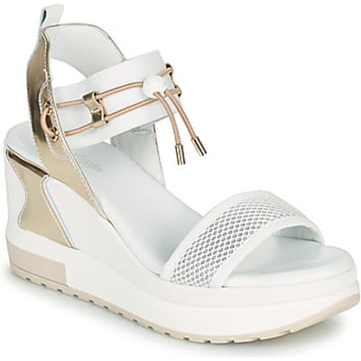 Sandalen met sleehak NeroGiardini E219045D-707