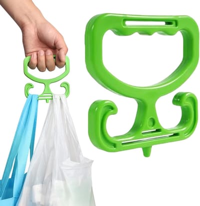 Draaghandvat voor boodschappentassen met ergonomisch ontwerp, tot 36 kg laadcapaciteit, ideaal voor winkelen en dagelijks gebruik