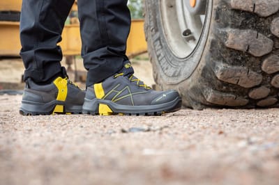 HAIX Veiligheidsschoenen Haix CONNEXIS Safety+ GTX laaggrijs/geel
