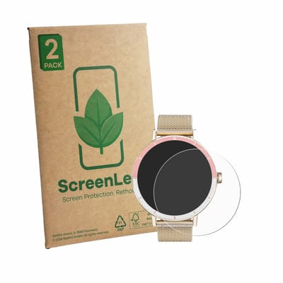 2 Stuks Screenprotector voor Keeponfit Smartwatch 1.27" - Hoogwaardige Beschermfolie transparant
