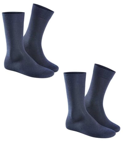 HUDSON Only 2pack - sock Heren Sokken - Marine - Maat 43/46