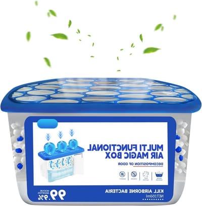 Luchtreiniger Slaapkamer - Compacte Box - Verwijderen Geurtjes - Geavanceerde Adsorptie - 350 ml - Uniek