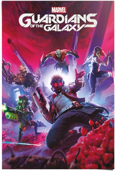 Poster Guardians of the Galaxy - 91,5 x 61 - Papier - REINDERS