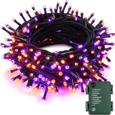 Equivera Halloween Lichtsnoer - Halloween Decoratie Licht - Halloween Verlichting - Halloween Decoratie - Halloween Versiering - Halloween Versiering voor Buiten - Halloween Lampjes - Halloween Verlichting Buiten