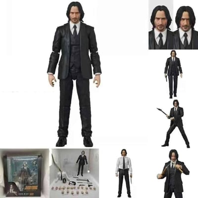2026 Mafex 085 JOHN WICK Hoofdstuk 2 met Hond Figuur Hoofdstuk 212 John Wick Actiefiguur Figuur Figuur Speelgoed Poppen Verjaardagscadeau Premium Kwaliteit