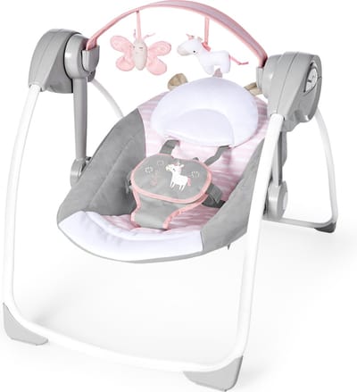 Bright Starts Ingenuity Comfort2Go Portable Swing Flora Babyschommel K12202