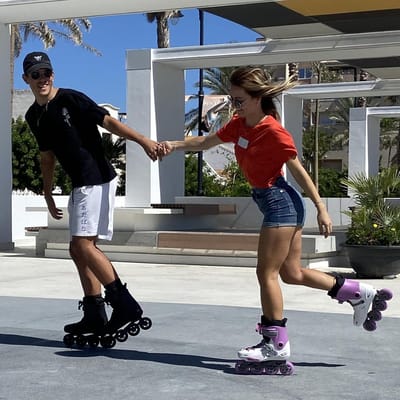 Inline Skates - Schoenen Rollerblade - Fitness en recreatie - ABEC9 Lagers - EU 41-42 - Zwart