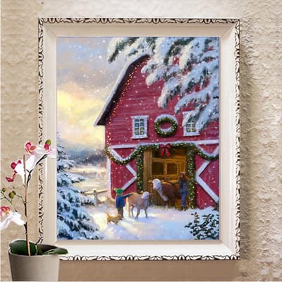 Diamond Painting Set Venetië Landschap Diamond Borduren Stad Cross Stitch Mozaïek Landschap Home Decor Diamond Art Full Square 20X30CM