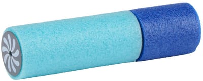 Eddy Toys Waterpistool van foam 15 cm - 6x - waterspuiten klein model - spuit 7 meter ver - blauw - water speelgoed