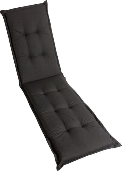 Deckchairkussen dralon Zwart