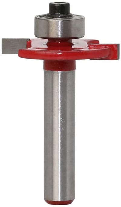 Groeffrees 8 mm schacht - T-vorm - Diameter 30 mm - Perfect voor houtbewerking - ShopVlot