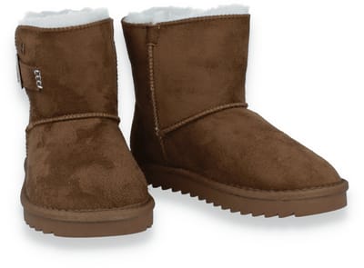 Wrangler Meisjes Enkellaars Elsa Buckle Mid Jr Almond | Cognac | Maat: 31
