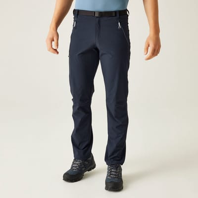 De Xert III stretch wandelbroek van Regatta - heren - blauw