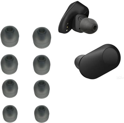 Dailygoods - Vervangende Siliconen Oordopjes voor Sony Hoofdtelefoons 8 Stuks