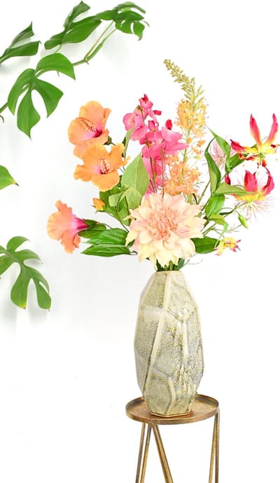 Kunstboeket - Love Mix 70 Cm - Zijden Kunstbloemen - Nepbloemen - Kunstbloemen - Zijden Boeket - Natuurlijk Bloemen