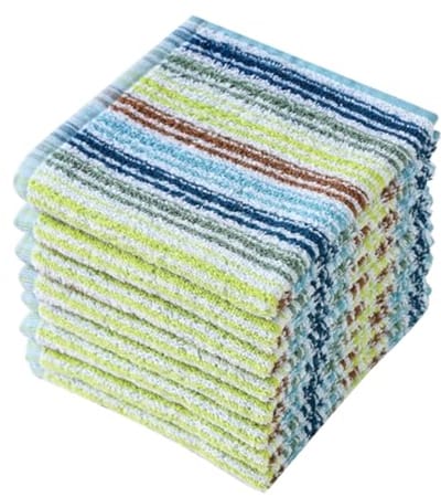 Set van 8 Ultra-Absorberende Katoenen Keukenvaatdoeken 30 x 12 inch