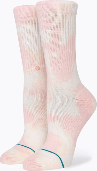 Stance Relevant Crew Casual Sneaker Sokken Roze- Maat 35-37