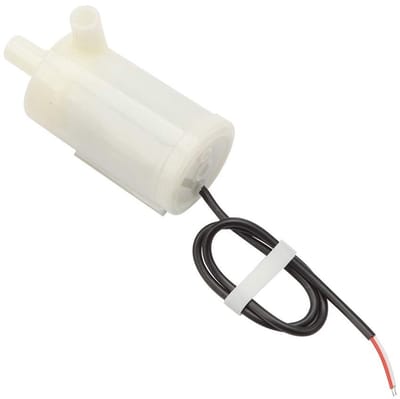 Dailygoody - Horizontale Dompelpomp - Kleine Amfibische Dompelpomp - 5mm Uitlaat - 80-120L/H Stroom - Geschikt voor Fonteinvijver - Compact formaat