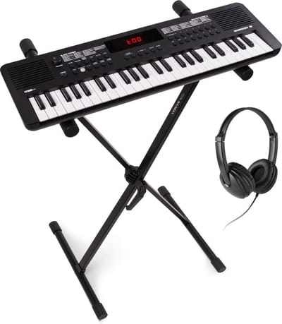 MAX Rhapsody49 keyboard set met 49 toetsen - Complete beginners set met standaard en koptelefoon