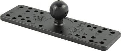 RAM Mount B-Kogel (25 mm) Aluminium Montageplaat voor Electronica - RAM-B-111BU
