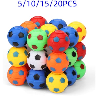 Mini Fidget Spinners Ballons de Football pour Enfants Cadeaux de Fête de Football Jouets Rotatifs pour Doigts Anti-Stress Prix de Classe Cadeaux de Retour
