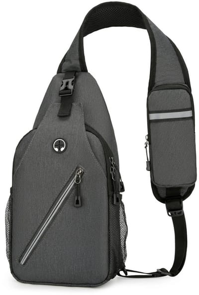 Multifunctionele crossbody-schoudertas voor heren