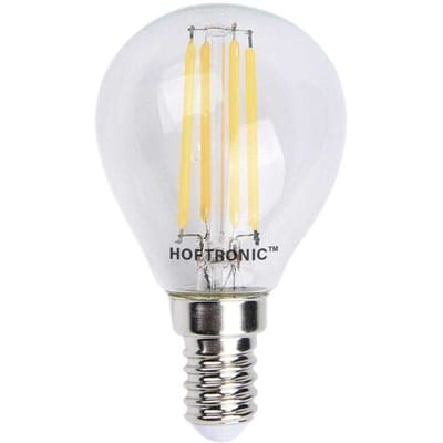 HOFTRONIC E14 LED Filament Lamp - 4 Watt 470 lumen - 2700K warm wit licht - kleine fitting - Vervangt 40 Watt - P45 vorm