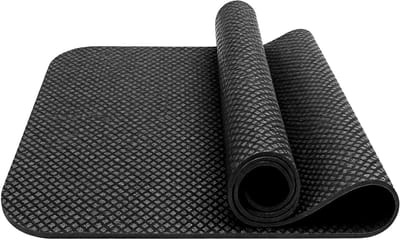 Duurzame Antislip Trainingsmat voor Thuisfitness, PVC Vloerbescherming, 43 × 60 cm Ellips Leg Trainer Mat, Ideaal voor Oefeningen en Sportactiviteiten