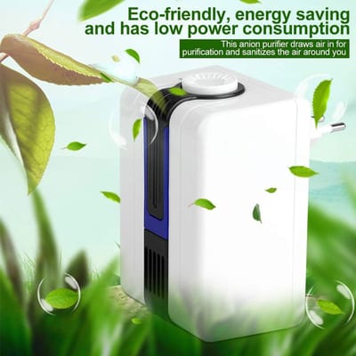 Luchtreiniger - 1-pack plug-in negatieve ionen luchtreiniger - Negatieve ionen luchtreiniger - Luchtreiniger voor thuis - Negatieve ionen luchtreiniger - Luchtverfrisser - Ionisator - Wit