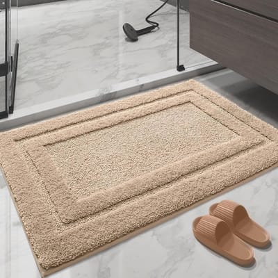 Luxueuze Antislip Badmat van 40 x 60 cm met Sneldrogende Microvezel