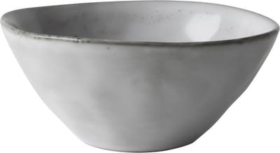 Dutch Rose Organic Kommen - Schaaltjes - Ø11,5cm - Stoneware Handgemaakt - Licht Grijs