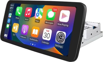 Autoradio met bluetooth - Carplay - Voor Universele 1 Din Auto - Geschikt voor Apple en Android - Stereo - Navigatie - Navigatiesysteem auto - 2GB 32GB