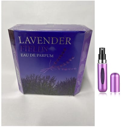 Omerta - Lavender Fields - Eau de Parfum - 100 ml inclusief hervulbare tasverstuiver (willekeurige kleur)