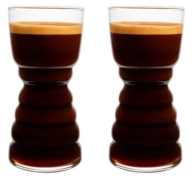 Cosy & Trendy Omagio Cafe bubbel barista glas - Koffieglas voor cappuccino - Dubbelwandig glas voor warme dranken - Stijlvol design - 240 ml - Glas - 240 x 80 mm - Keukengerei - Tafelaccessoires