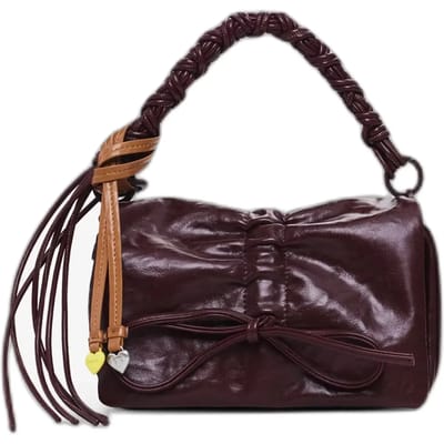 Desigual schoudertas handtas Rodio Naron Mini Crossbody Bag Garnet wijnrood