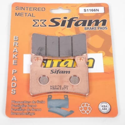 Sifam-remblok voor Kawasaki Ninja 636 ZX-6R ZX, modeljaar 2013 t/m 2017 (AVG/AVD), nieuw