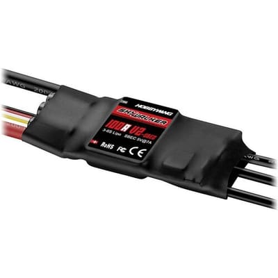 Hobbywing Skywalker V2 100A Brushless snelheidsregelaar voor RC vliegtuig Belastbaarheid (max.): 120 A