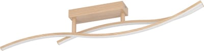 EGLO GRISOLIA plafond L849 12W 1500LM 4000K houtkleurig