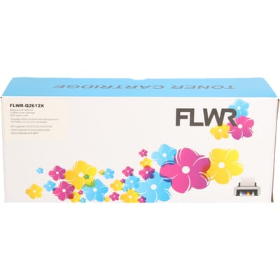 FLWR - Toner / 12X / Zwart - Geschikt voor HP