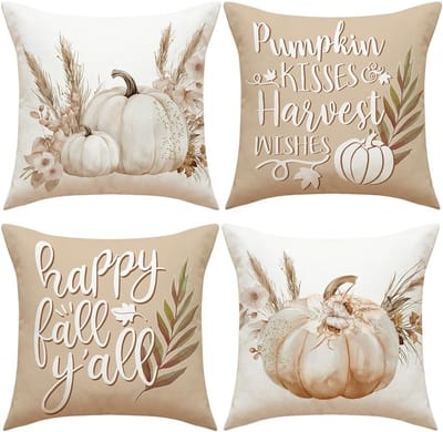 Decoratieve Kussenslopen voor Herfst 50 x 50 cm - Perfect voor Sofa, Woonkamer en Slaapkamer