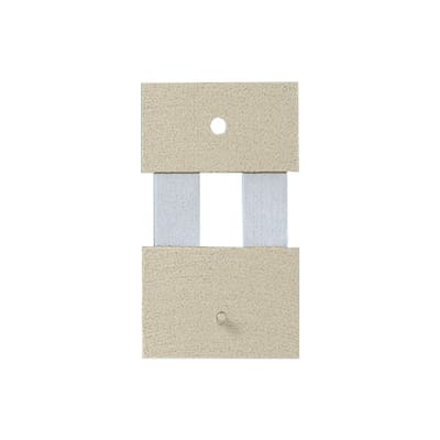Pendelveer met metalen fitting Pen/gat afstand: 17,5 mm - L: 25 mm - B: 13 mm