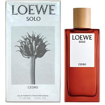 LOEWE Cedar Solo Herenparfums Fougere Eau De Toilette 50ml/75ml/100ml/125ml 125ml|Without Gift Box