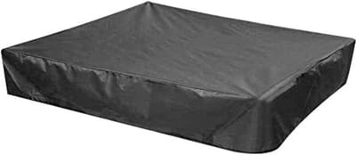 Waterdichte zandbakhoes 120 x 120 cm van Oxford stof, met trekkoord, ideaal voor bescherming en duurzaamheid